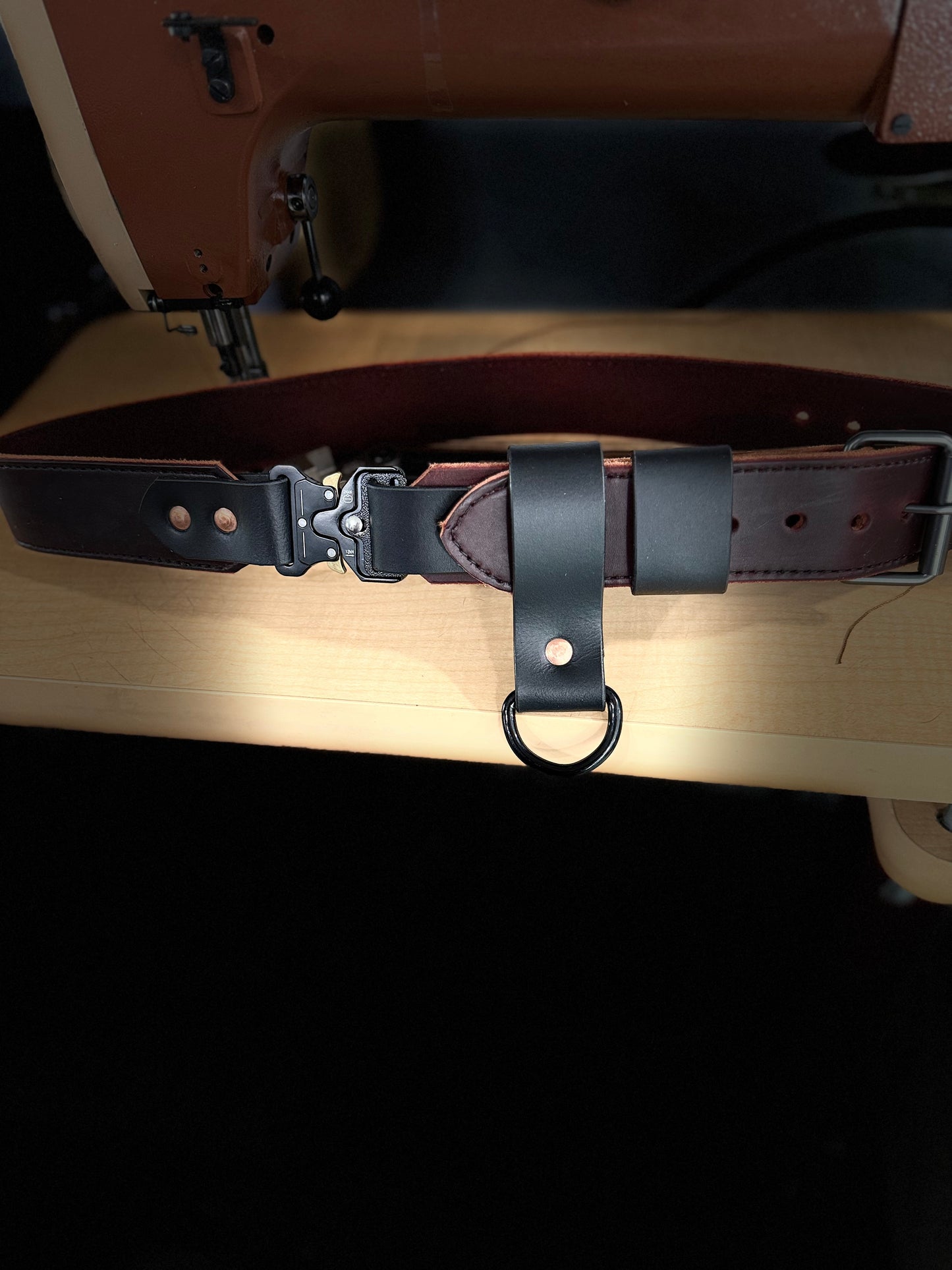 EXTRICATION - TRUCK BELT - RED BROWN