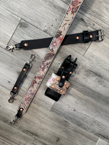 “The Wildflower” Radio Strap Set