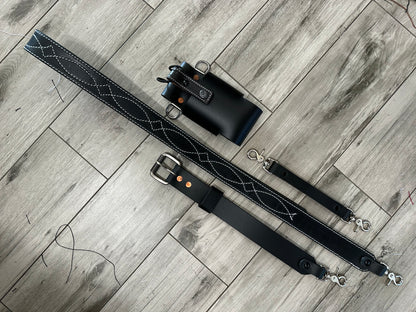 The Gunslinger Radio Strap Set