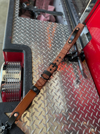 The Dust Gator | Genuine American Alligator Leather Radio Strap