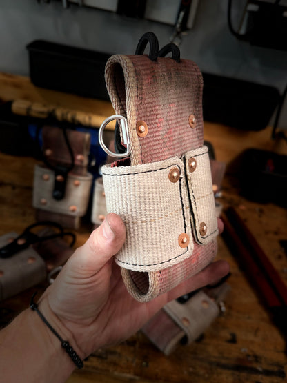 Genuine Fire Hose Radio Holder