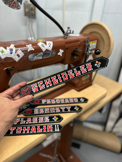 LEATHER GEAR LOCKER TAGS