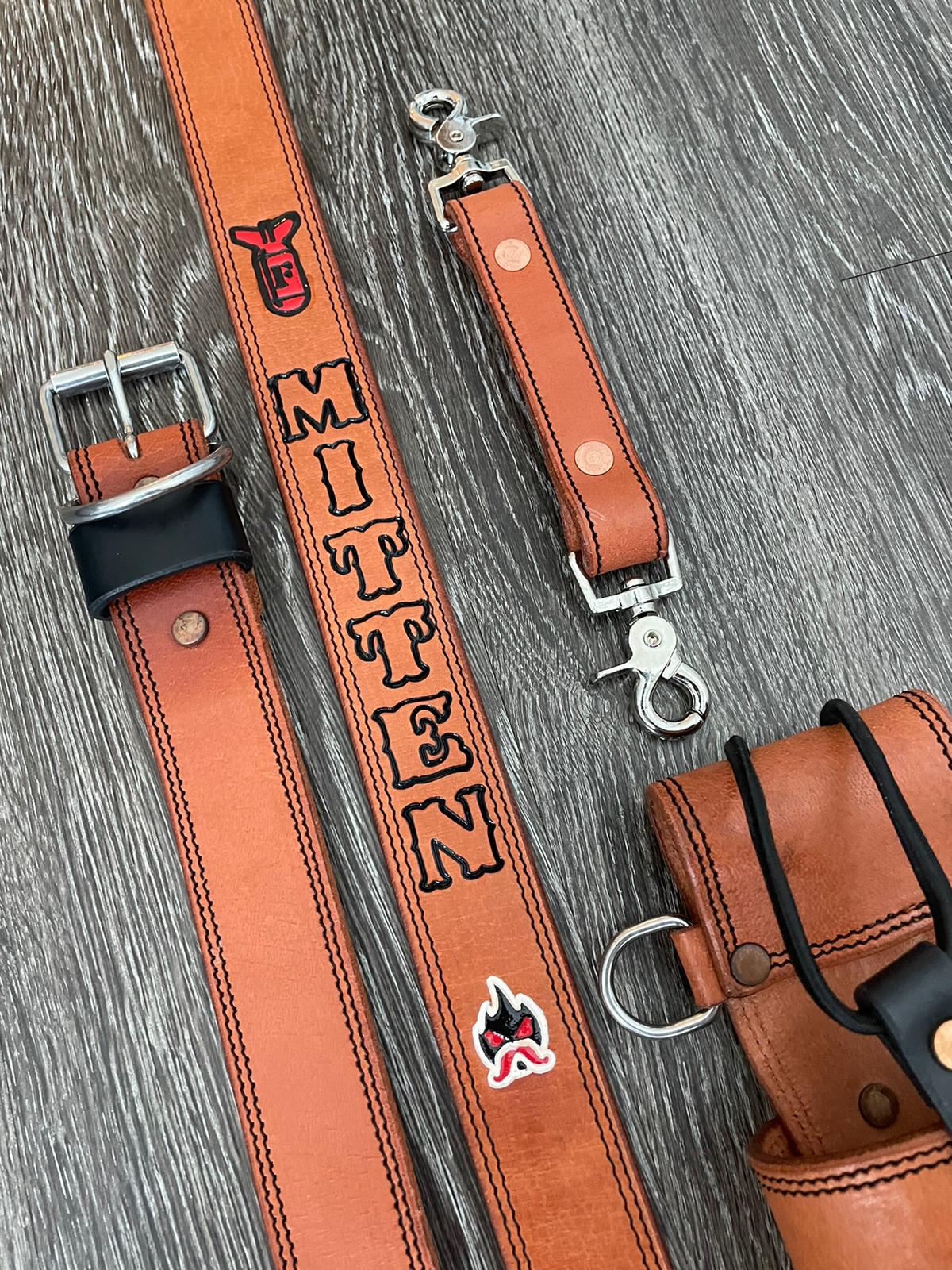 Firefighter radio strap – FIRE DEPT. LEATHER