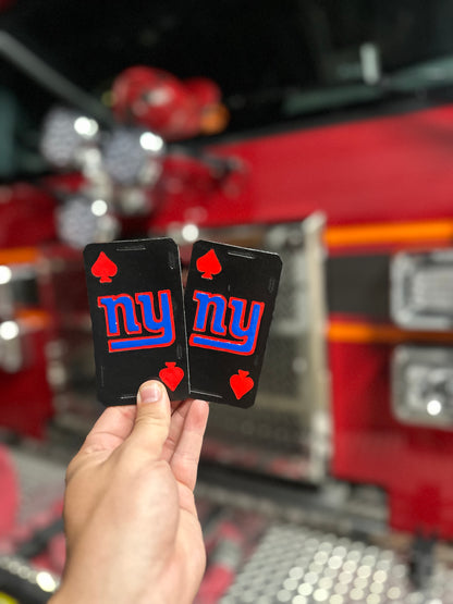 CUSTOM TEAM FIREFIGHTER HELMET CARDS