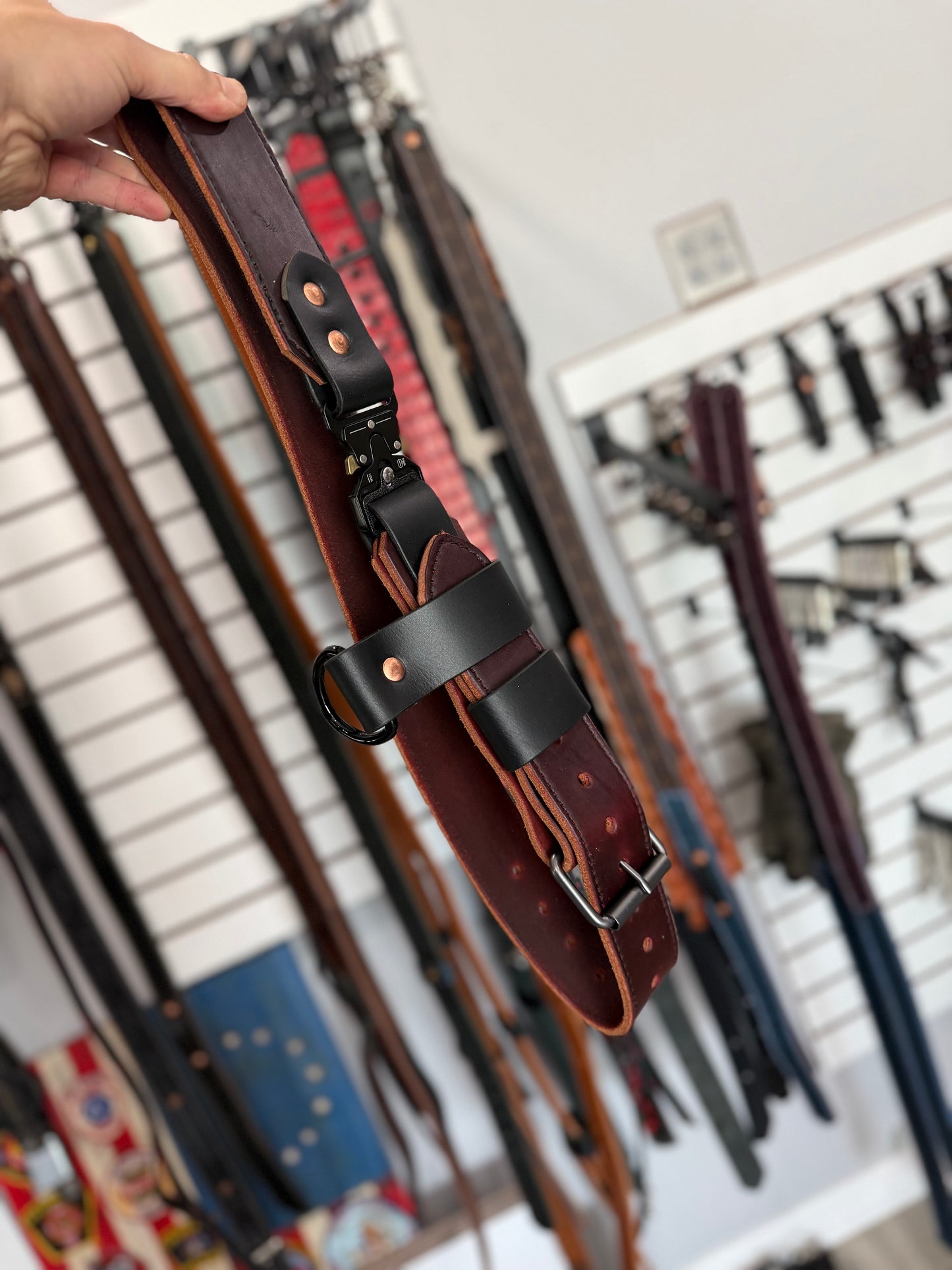 EXTRICATION - TRUCK BELT - RED BROWN