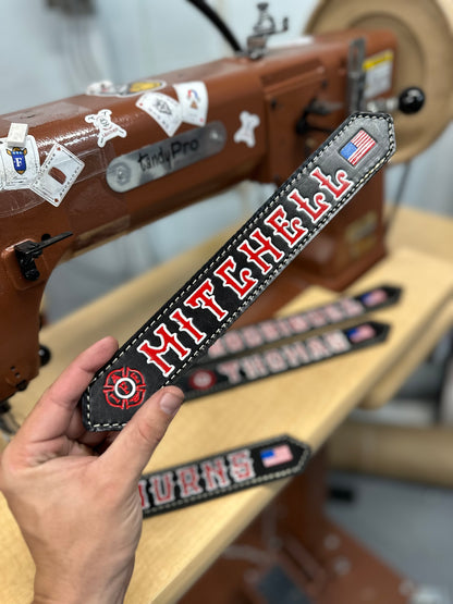 LEATHER GEAR LOCKER TAGS