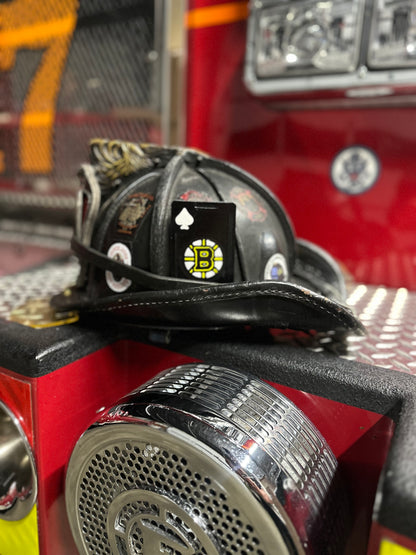 CUSTOM TEAM FIREFIGHTER HELMET CARDS