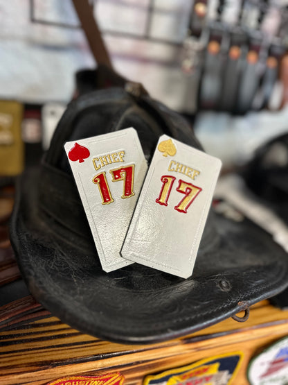 COLORED CUSTOM HELMET CARDS