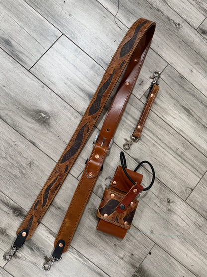 THE HIGH ROLLER – Designer × Ostrich Radio Strap Set