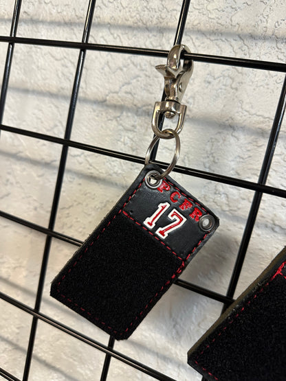 Leather Accountability Tag Holder