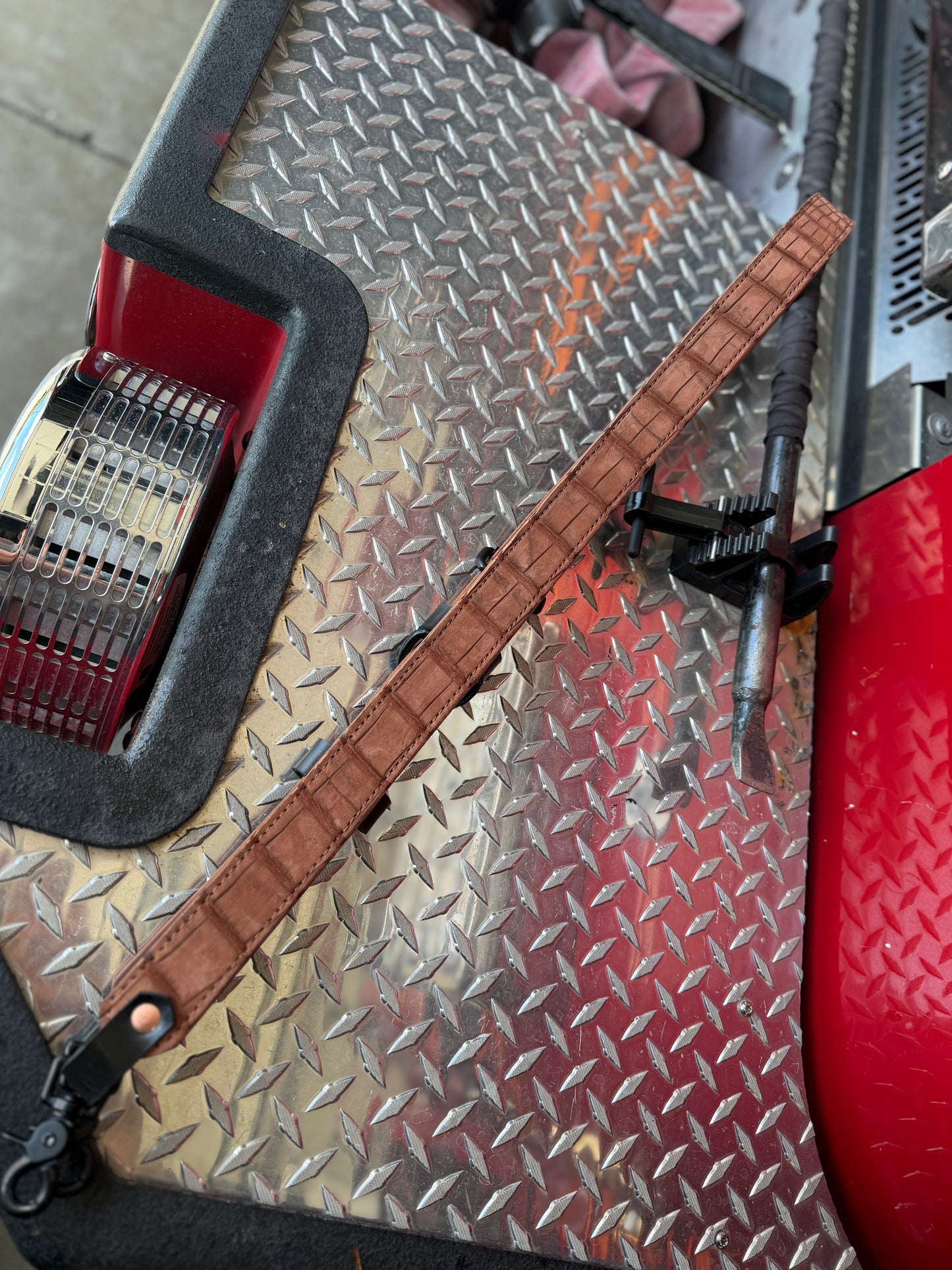 The Dust Gator | Genuine American Alligator Leather Radio Strap