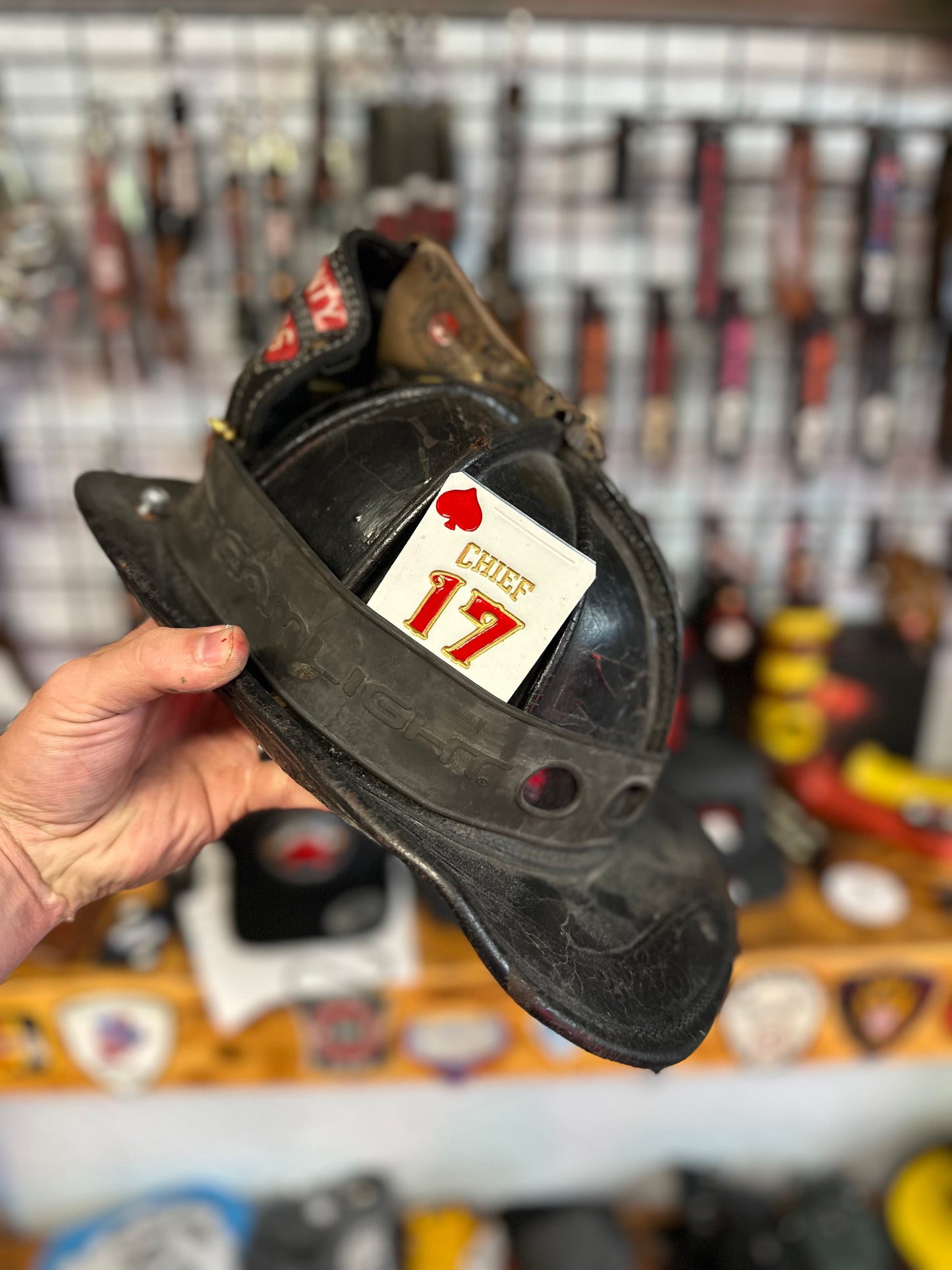 COLORED CUSTOM HELMET CARDS