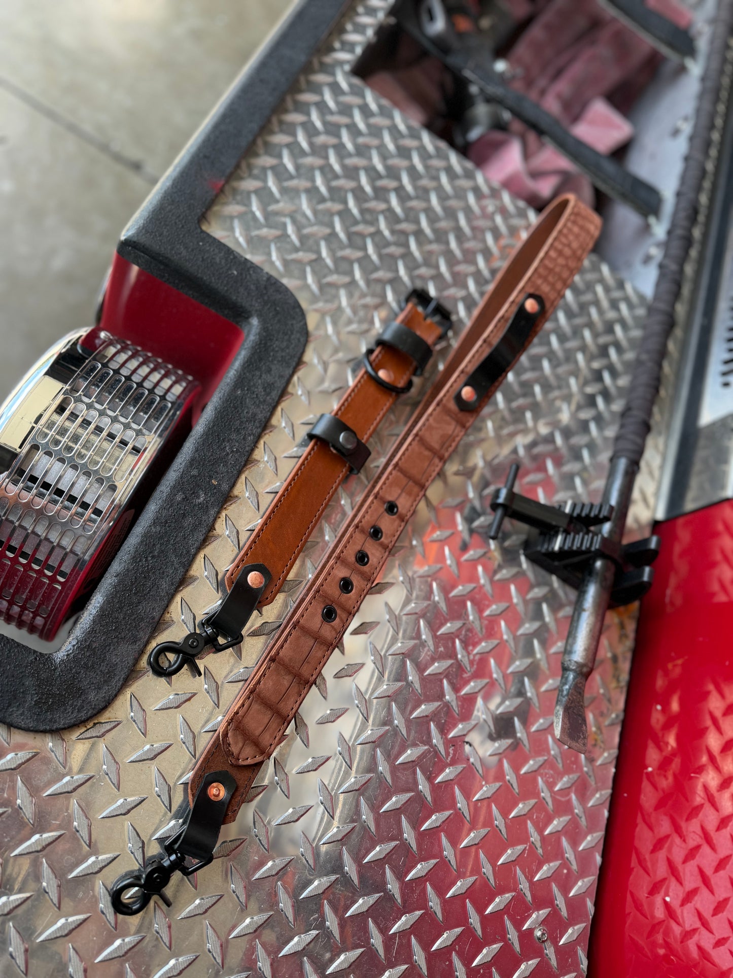 The Dust Gator | Genuine American Alligator Leather Radio Strap