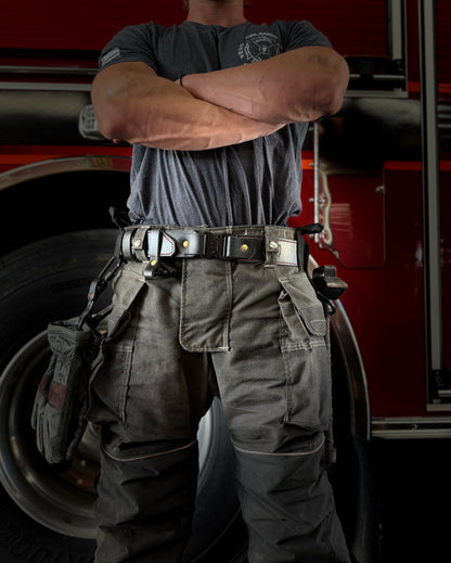 “THE IRONS” – Leather Truck - Extrication Belt