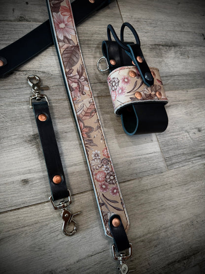 “The Wildflower” Radio Strap Set
