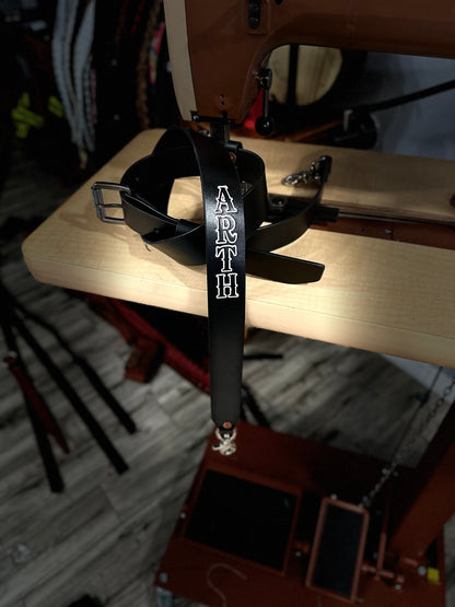 “SEMI PRO” CUSTOM LEATHER RADIO STRAP