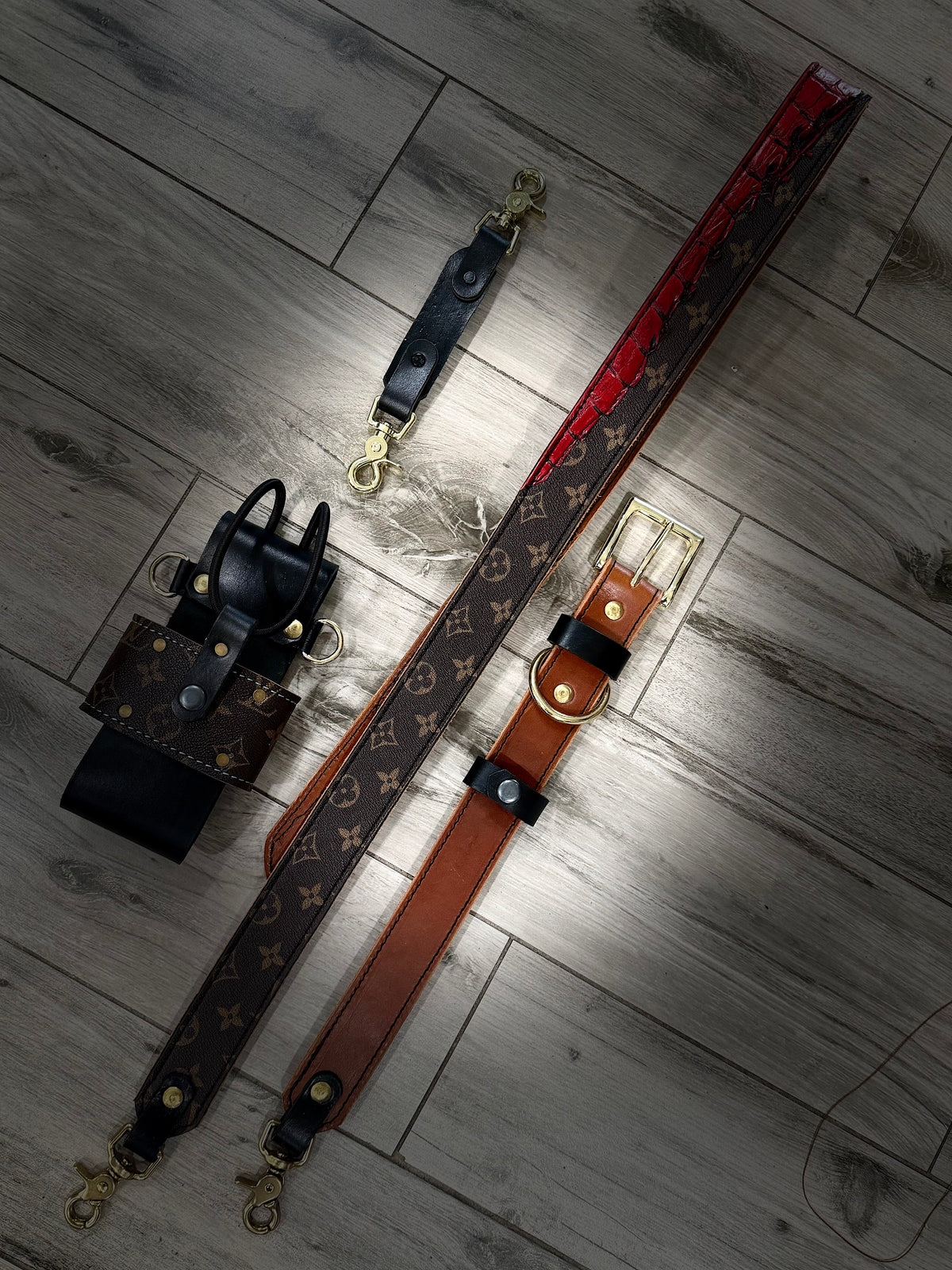 “The Redline Gator” Strap Set