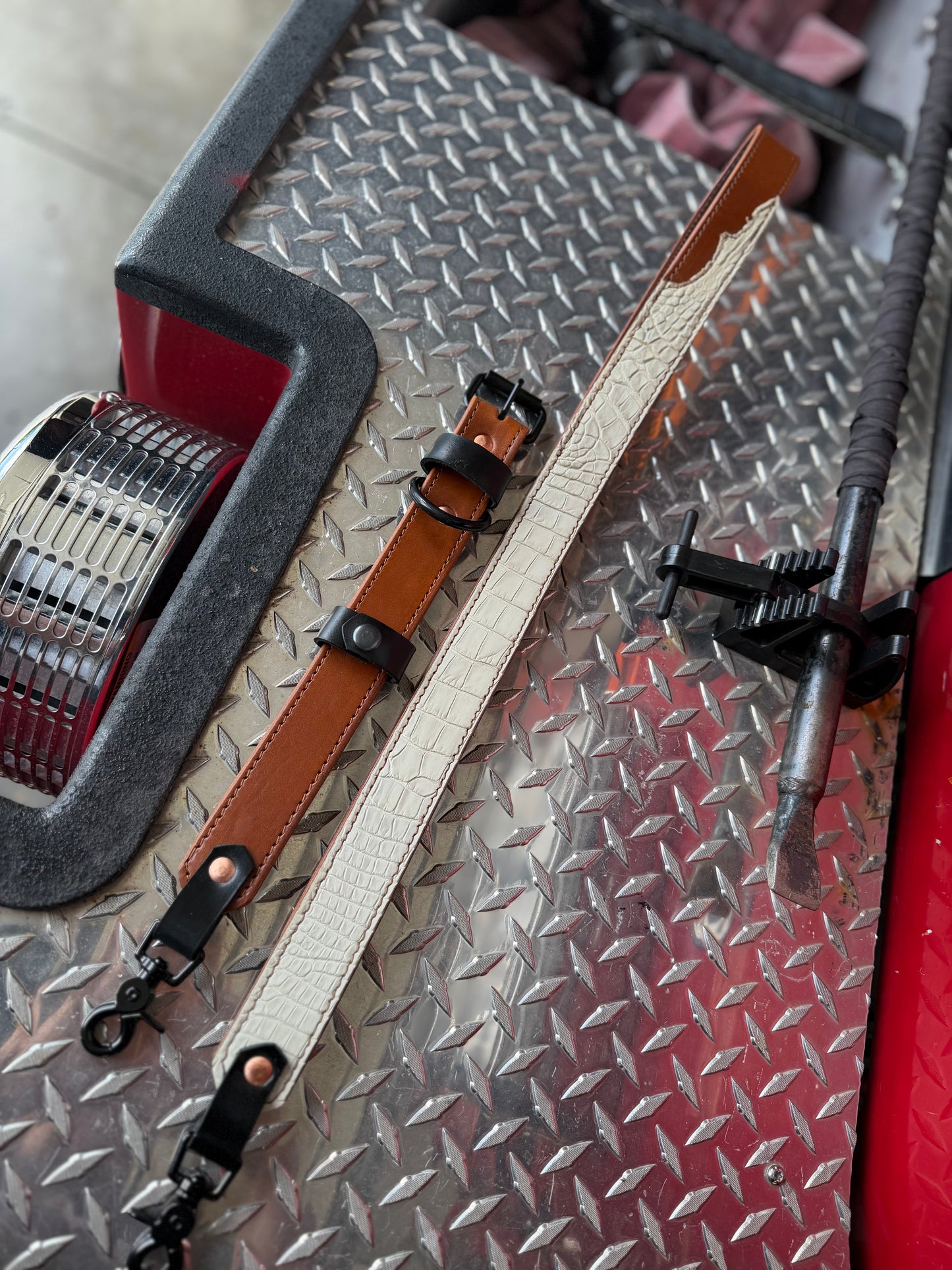 The Ghost - Genuine American Alligator Radio Strap | Bone Gator | Limited Edition