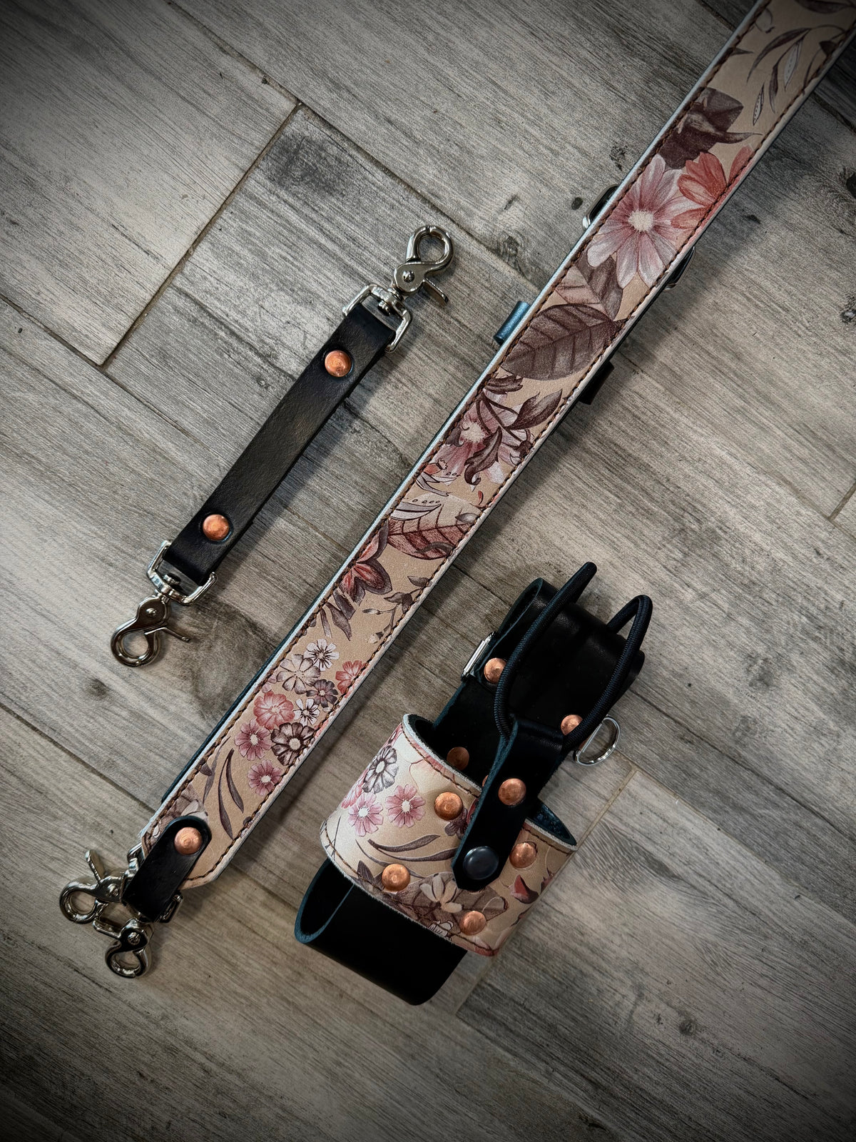 “The Wildflower” Radio Strap Set