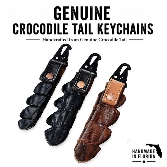 “Genuine” Crocodile Tail Keychain