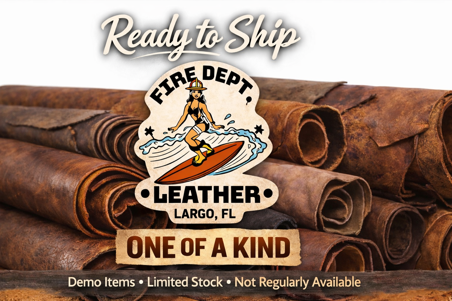 Fat Back - Ice Blue - Crocodile Radio Strap Set