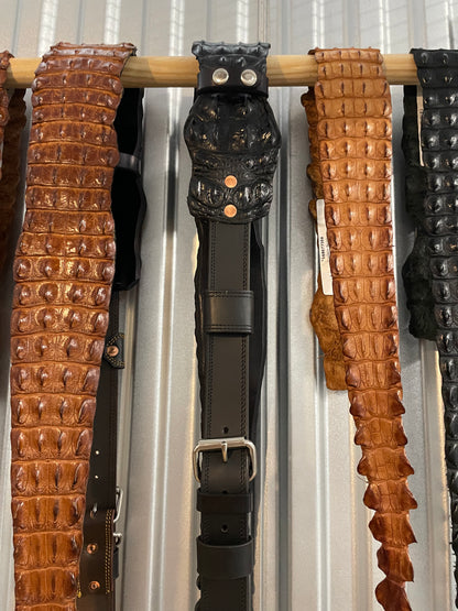 CUSTOM CROCODILE RADIO STRAP SET