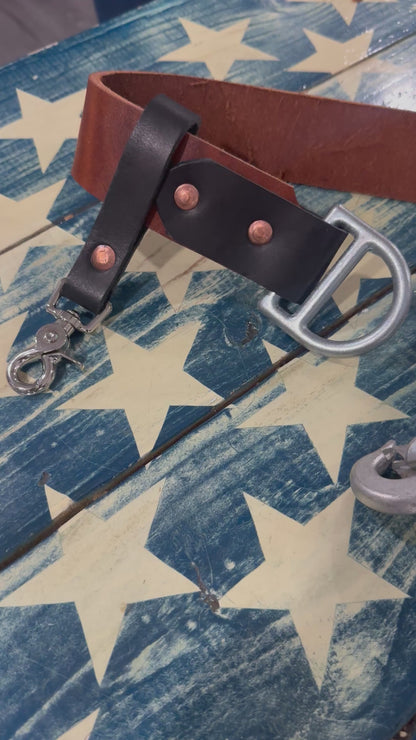LEATHER TRUCK/BUNKER BELT
