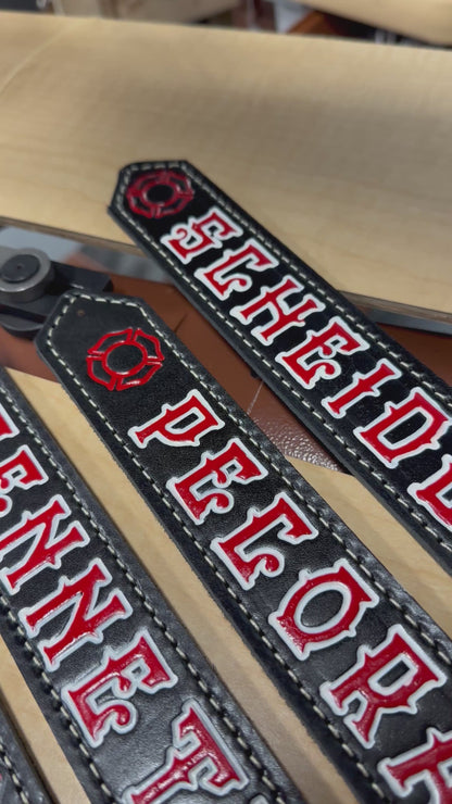 LEATHER GEAR LOCKER TAGS