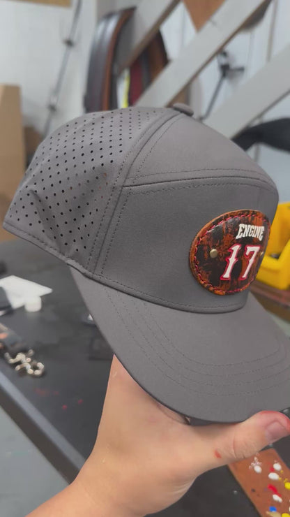 Custom Leather Patch Hats