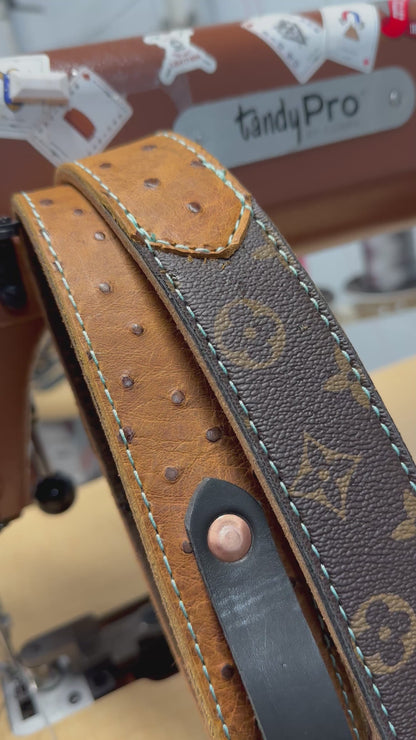 LV x OSTRICH RADIO STRAP SET